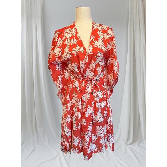 UGG Other - UGG Red and White Floral Robe